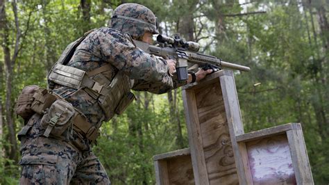 Recon Marines Take On Urban Sniper Course