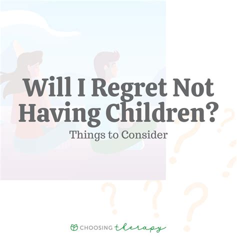 Will I Regret Not Having Children