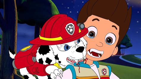 Paw Patrol Ultimate Rescue Pups Save Marshall Turns Into A Zombie Youtube