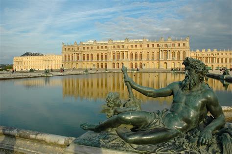 The Palace Of Versailles As Unesco World Heritage Site