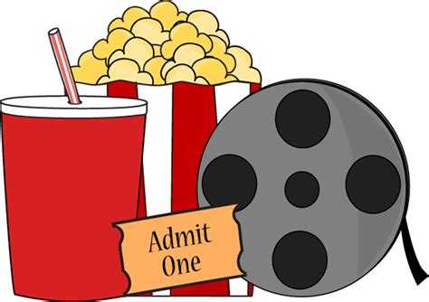 Film Ticket Cinema Clip Art Watch Movie Cliparts Png Download 600