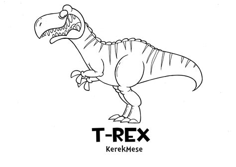 59 Malvorlage Tyrannosaurus Rex Ausmalbilder für Kinder
