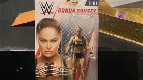 Wwe Series 101 Ronda Rousey Unboxing And Review Youtube