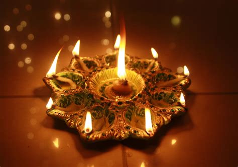 Happy Diwali Diya Decoration Rangoli
