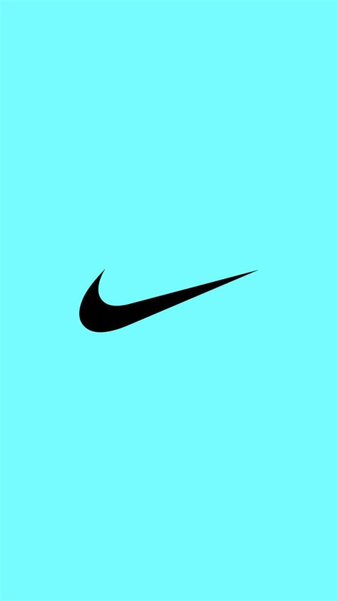 Nike Logo Blue Wallpaper