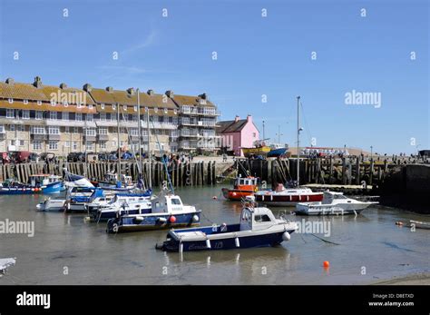 Harbour At West Bay Bridport Dorset Uk Stock Photo Alamy