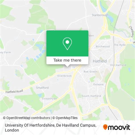 How To Get To University Of Hertfordshire De Havilland Campus In