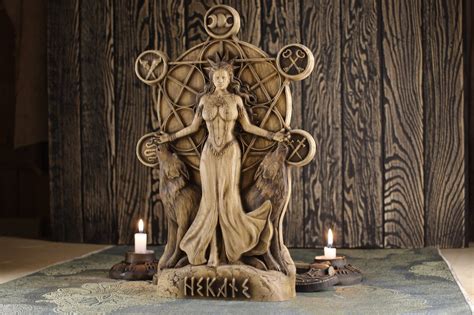 Hekate Hecate Statue The Greek Statue Of Darkness Witchcraft And