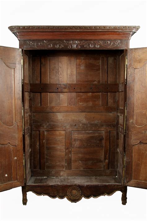18th Century French Provincial Walnut Armoire