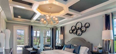 Coffered ceiling with cove led lighting. 31 Coffered Ceiling Design Ideas | Sebring Design Build