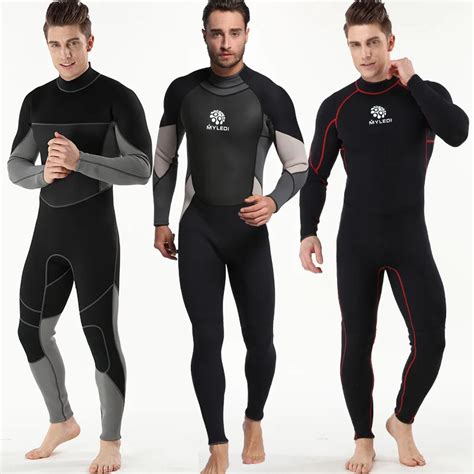 3mm Men Wetsuit Full Body Diving Swimming Surfing Spearfishing Wet Suit