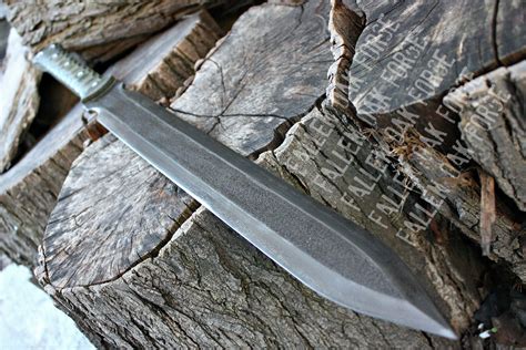Handmade Fof Comminus Full Size Full Tang Two Handed Tactical Gladius