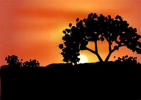 Eveningsilhouettedusk Png Clipart Royalty Free Svg Png