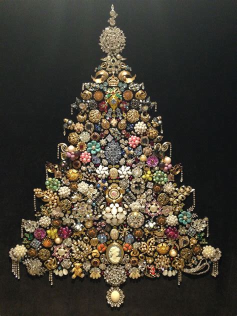 Image Result For Jewelry Christmas Tree Framed Art Jeweled Christmas