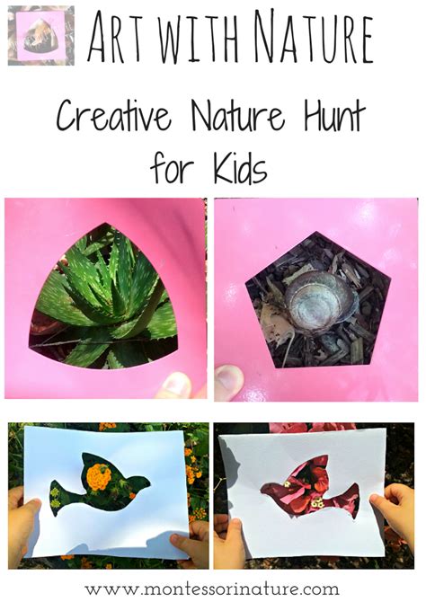 Art With Nature Creative Nature Hunt For Kids