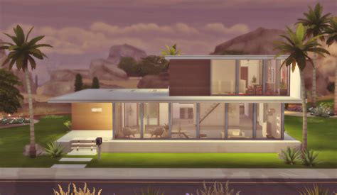 En realidad, veremos una imagen exterior que podrá hacernos caer en cuenta de su distribución interior. House 06 - The Sims 4 - Via Sims