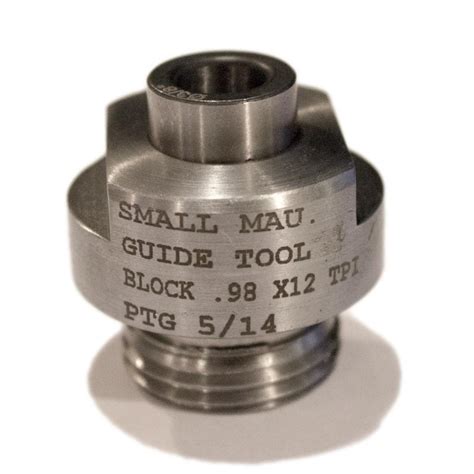 Bolt Face Truing Cutter Guide Block Small Mauser 098 12 Thread