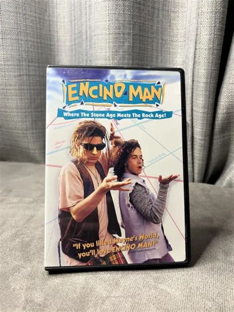 ENCINO MAN BRENDAN Fraser Sean Astin DVD RARE R4 Mint Disc Tracked Post
