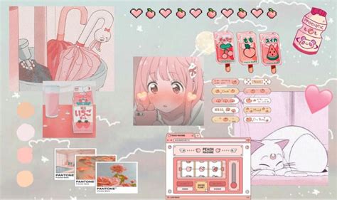 Peach Aesthetic Desktop Wallpaper 🌸🌸 Cute Desktop Wallpaper Cute