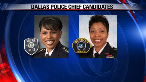 Will The Next Dallas Police Chief Be A Woman