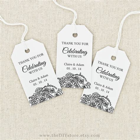 Baby shower favor tags template. Image result for free printable wedding favor tags ...