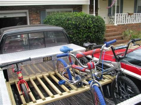 Im tired of just tossing my bike in the bed of my tundra and dont want to spend big bucks on a store bought rack. truck bed bike rack wood | Reference Your Home | Truck bike rack, Truck bed bike rack, Truck ...