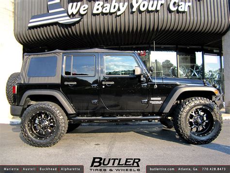 Jeep Wrangler With 20in Fuel Krank Wheels Additional Pictu Flickr
