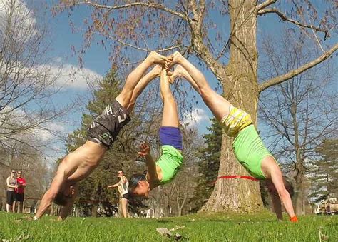 Acroyoga All About Tandem Yoga Three And Two Person Yoga Poses