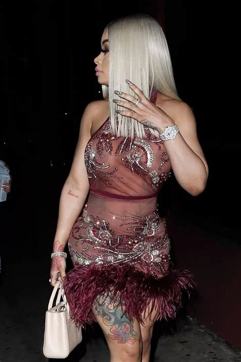 Blac Chyna Shows Off All Her Curves As She Stuns In Sheer Dress As She