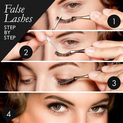 How To Wear False Eye Lashes Step By Step How To Wear Fake Eyelashes