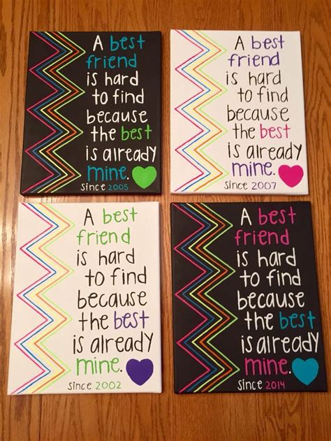 You can create bonds with other get the best. Wall Art Gift - DIY Christmas Gift Ideas for Best Friend ...