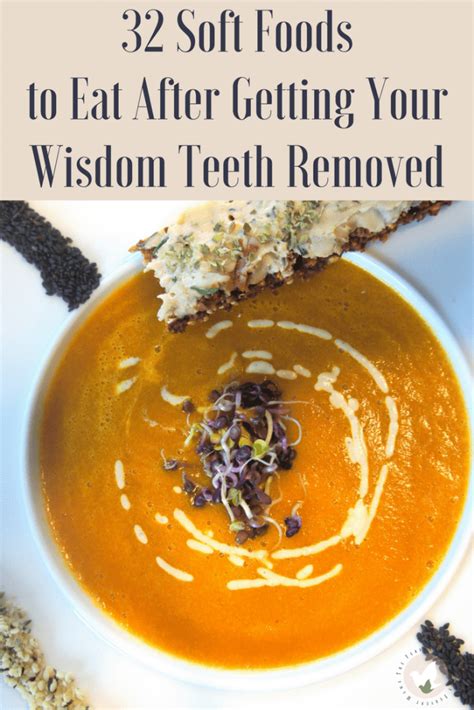 No matter how involved the procedure, knowing what foods to eat after wisdom tooth extraction can not only help your extraction site heal more quickly, but it can also be very comforting to you in your recovery period. A Massive List of 55+ Soft Foods to eat after Oral Surgery ...