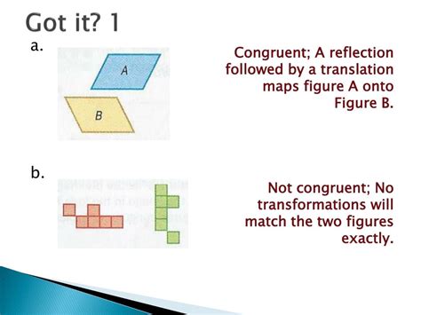 Ppt Congruence And Transformations Powerpoint Presentation Free