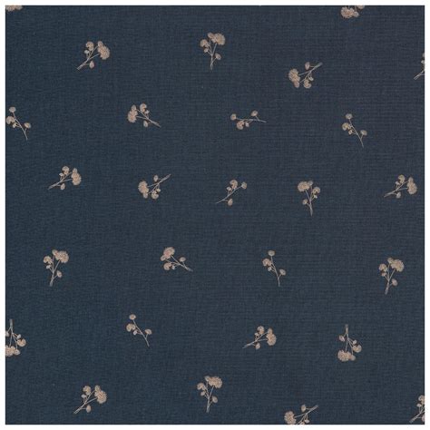 Blue Dandelion Cotton Calico Fabric Hobby Lobby 2241024