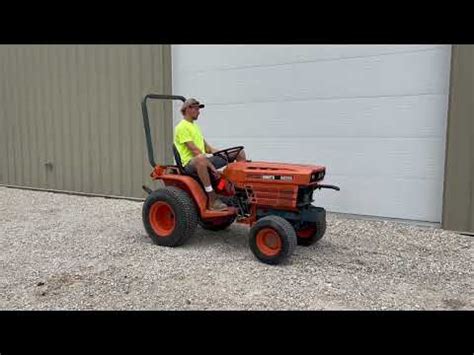 Kubota B6200 Tractor W Belly Mower Schneider Auctioneers LLC