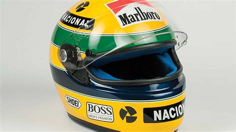 This 1993 Ayrton Senna F1 Racing Helmet Is Up For Auction