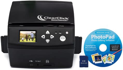 Digital b&w multi function printer. ClearClick 20 MP QuickConvert Photo, Slide, and 35mm ...