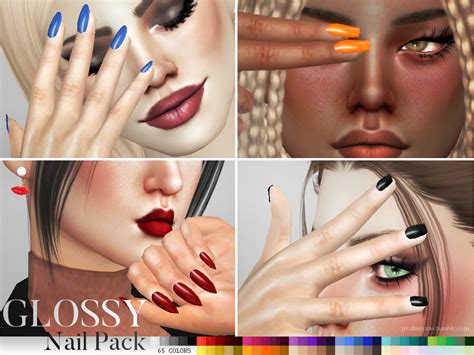 Sims 4 Ccs The Best Nails By Pralinesims