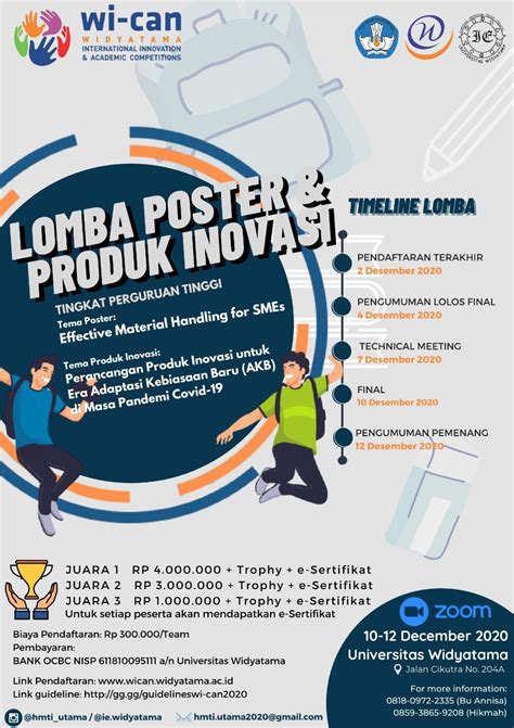 Lomba Poster & Produk Inovasi Dan Lomba Poster Tingkat SMA/Sederajad - WICAN