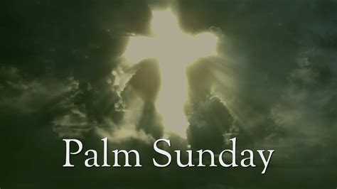 Palm Sunday Devotional Youtube