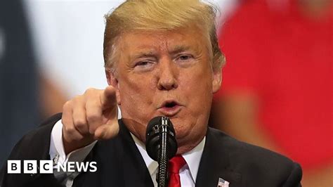 Trump Third Of Americans See Fake News Media As Enemy Of The People Bbc News