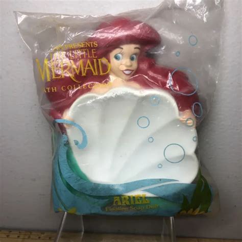 Disney The Little Mermaid Ariel Floating Soap Dish Avon 1991 Nos