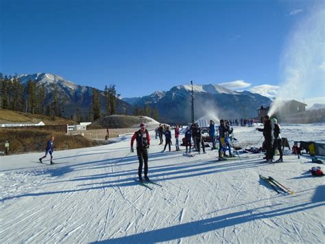 Canmore Nordic Centre Skierbobca