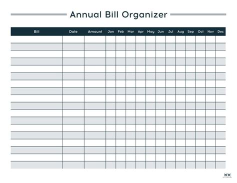 Printable Monthly Bill Organizer-Page 9 in 2021 | Bill organization, Monthly bill, Monthly bill 