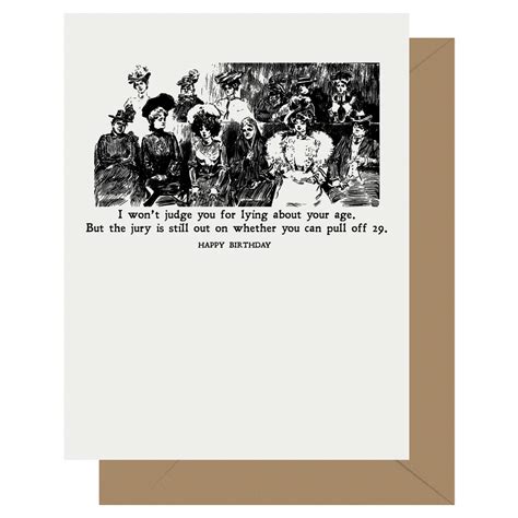 —ღ terri the first fact about the celebration of birthdays is that it is a good way of affirming defiantly, and even flamboyantly, that it is a good thing to be alive. Jury is still out - Gibson Girl | Letterpress Birthday ...