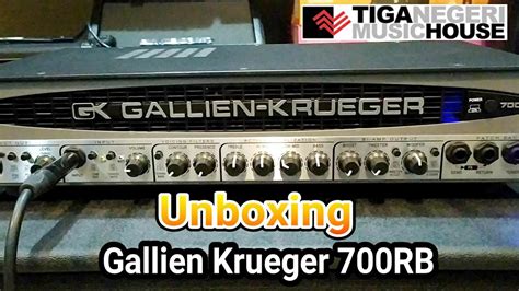 Unboxing Gallien Krueger 700rb And Cx410 8 800 With Hejira Sound