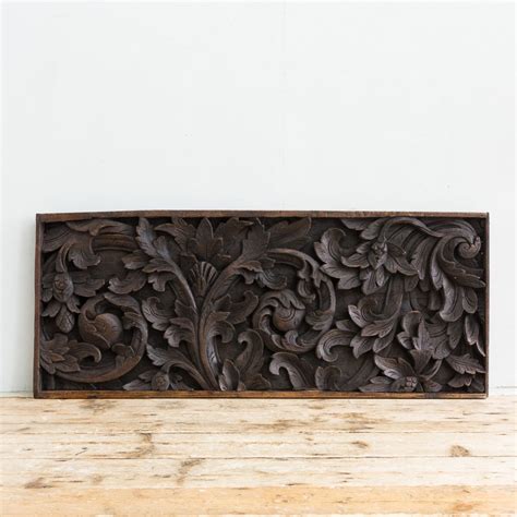 Pair Of English Carved Oak Panels Lassco Englands Prime Resource