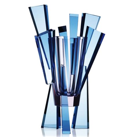René Roubicek 2013 Encatalogblues Vase P 39408 Glass Art Sculpture
