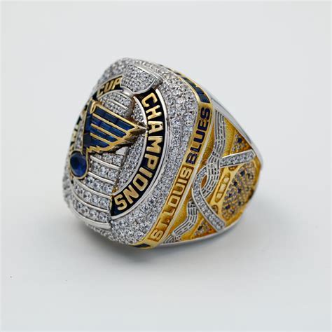 Your championship ring will be made of high quality precious metals and beautiful stones that truly shine. 2019 St Louis Blues Stanley Cup Championship Ring - Best ...