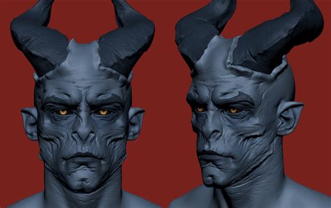 Demon Head Zbrushcentral